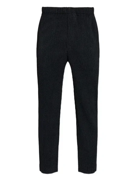 Pantaloni Homme Plisse Issey Miyake plisate negru
