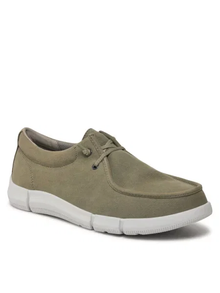 Mokasini Geox zelena