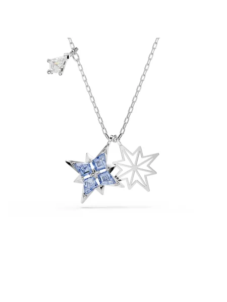 Naszyjnik Swarovski szary