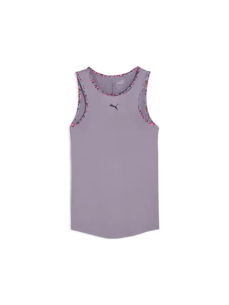 Młodzieżowa koszulka bez rękawów HYPERNATURAL PUMA Pale Plum Purple fioletowa