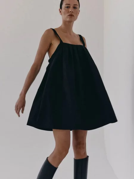 Сукня MUUV. JELLE mini oversize чорний