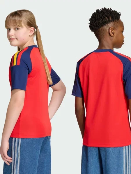 Дитяча Спортивна футболка adidas перероблений червоний