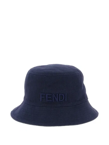 Šešir Fendi s vezom plava