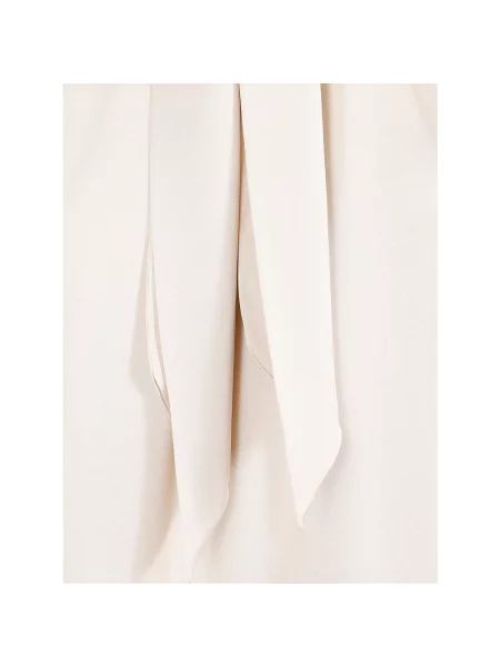Top Silk95five bez rękawów beżowy