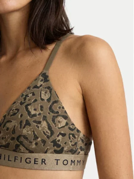 Podprsenka Bralette Tommy Hilfiger béžová
