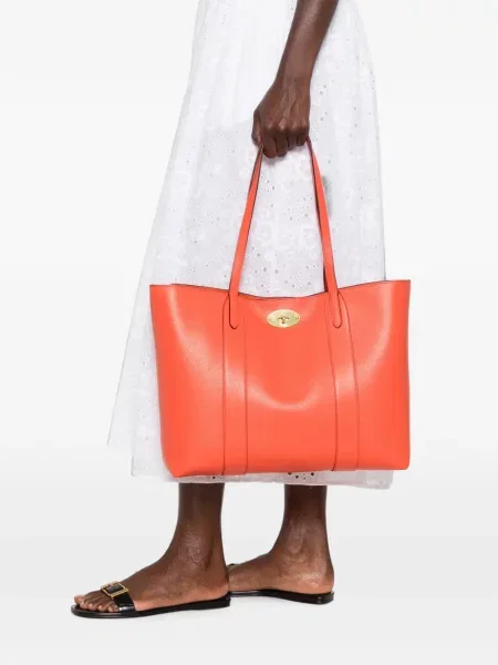 Geantă shopper Mulberry portocaliu