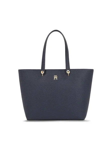 Geantă shopper Tommy Hilfiger negru