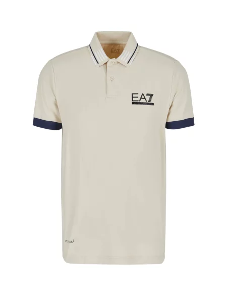Emporio Armani Tricou funcțional Golf Pro kitt / bleumarin / negru alb