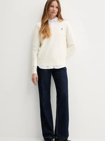 Светр Polo Ralph Lauren легкий бежевий