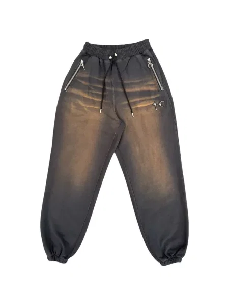 Pantaloni Thug Club alergare gri