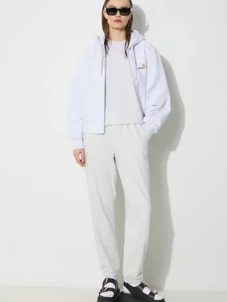 Spodnie New Balance Sport Essentials French Terry Jogger popielato-szare M szare