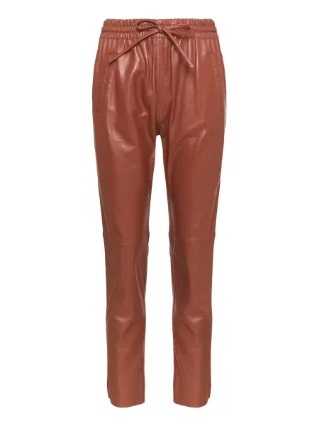 OAKWOOD Pantaloni GIFT coniac maro