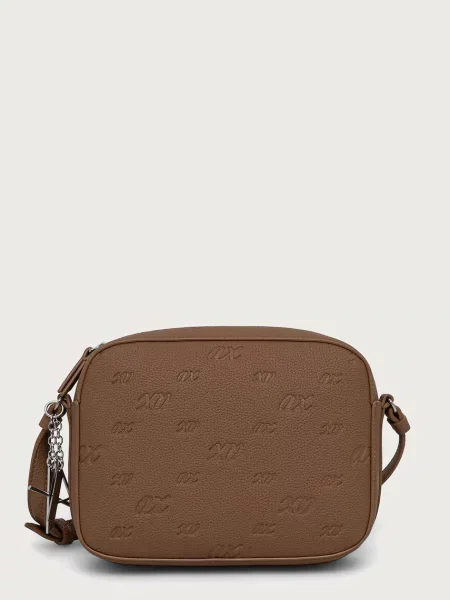 Armani Exchange geantă crossbody pentru femei bej
