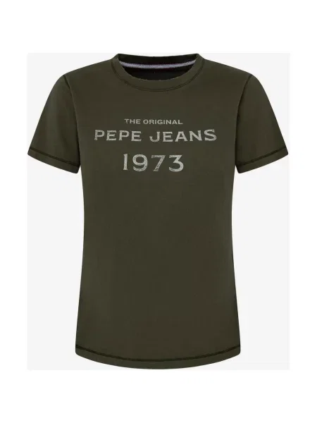 Koszulka Pepe Jeans Harbor krótki rękaw khaki XS zielona