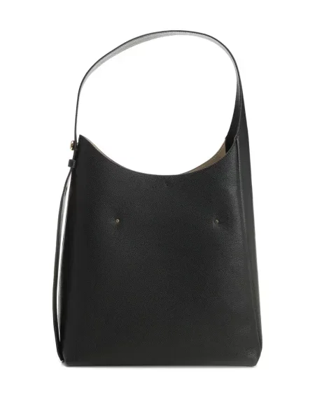 Geanta de piele Tory Burch din piele negru