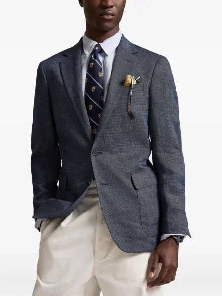 Gulerat șosete Polo Ralph Lauren de lână cu dungi negru