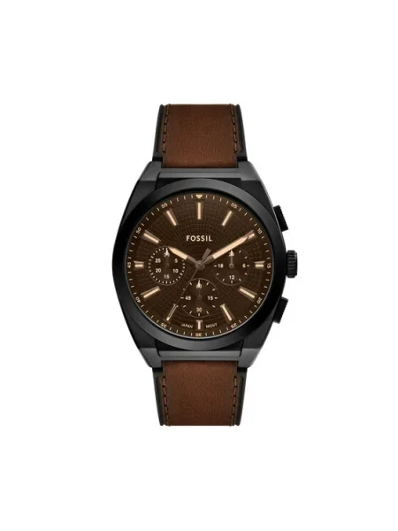 FOSSIL Analóg órák Everett barna fekete