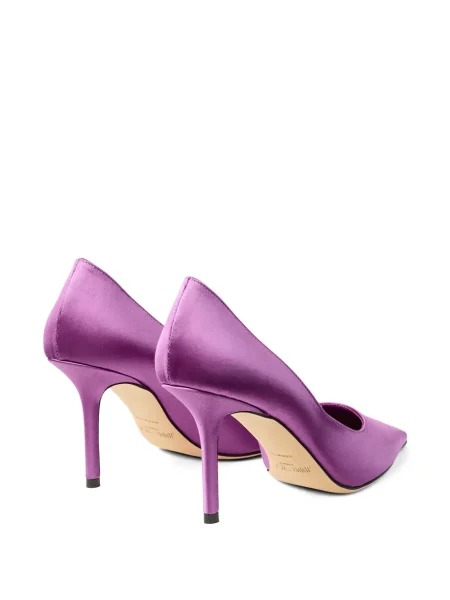 Pantofi cu toc Jimmy Choo violet