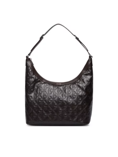 Calvin Klein hobo táska női műbőr barna