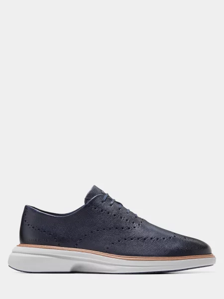 Кожаный оксфорды Cole Haan синий