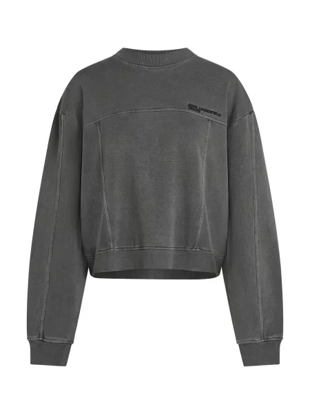 Hanorac Karl Lagerfeld Jeans gri