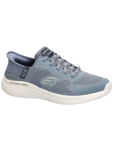 Sneakersy Skechers niebieskie