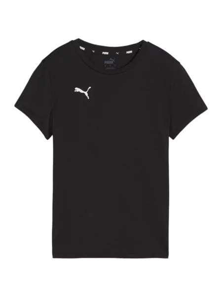 PUMA Tricou funcțional Team Goal negru alb