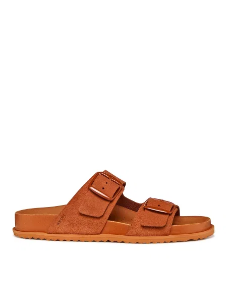 Sneakers Geox D Sandybett Brick EUR 37 καφέ