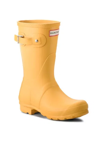 Gumijasti škornji Hunter rumena