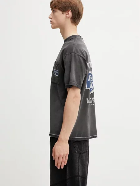 Represent NOTHING FASTER tricou bărbătesc de negru