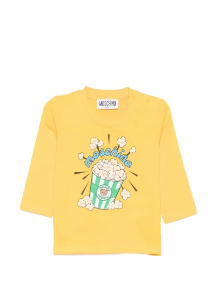 Koszulka dziecięca Moschino żółta