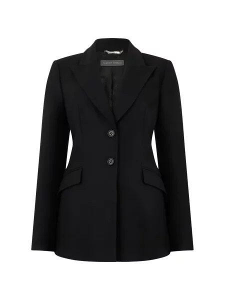 Sacou Alberta Ferretti negru
