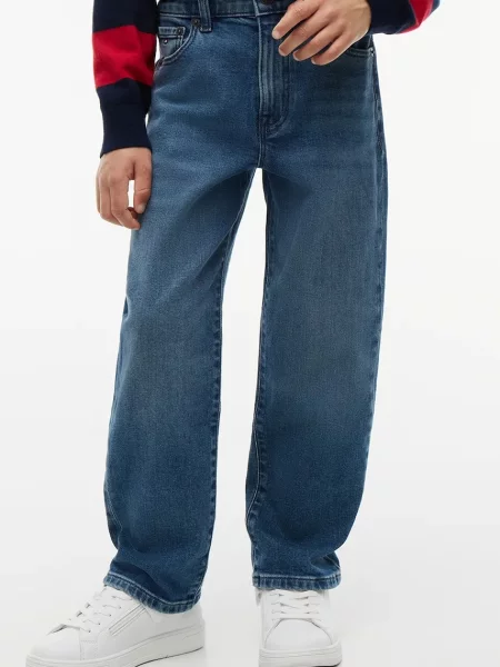 Tommy Hilfiger blugi relaxed fit pentru copii RELAXED albastru