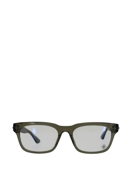 Ochelari de soare Chrome Hearts cu motiv cu inimi verde