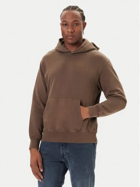 Levi's® Суитшърт Authentic кафяв