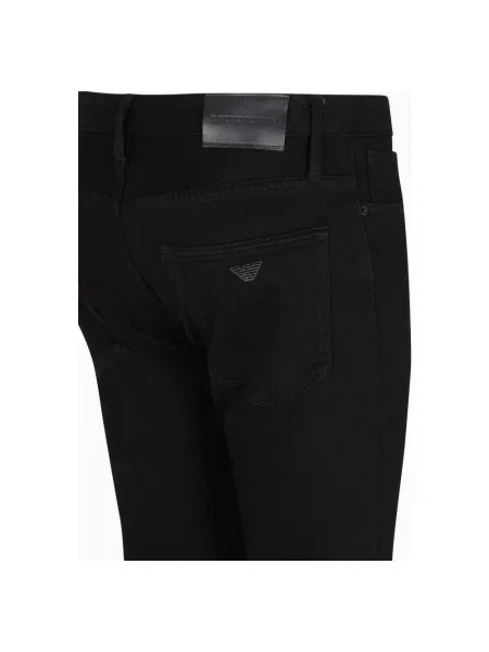 Jeansy Emporio Armani czarne