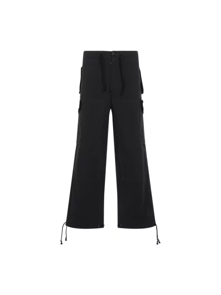 Spodnie cargo Maison Margiela czarne
