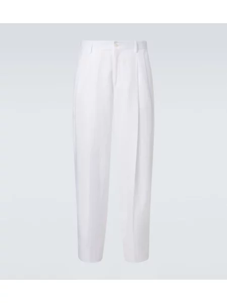 Pantaloni Dolce&gabbana de in conici alb
