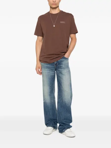 Tricou Givenchy cu autograf maro