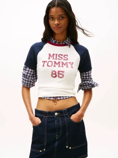 Tricou Tommy Hilfiger alb