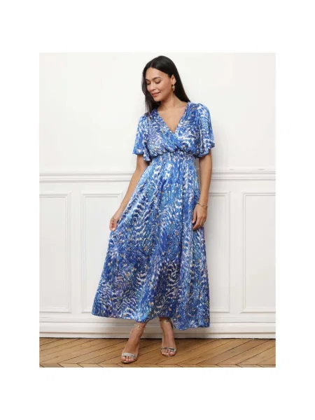 Haljina La Modeuse plava