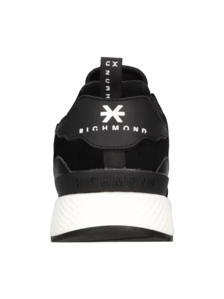 Sneakersy John Richmond zamszowe czarne