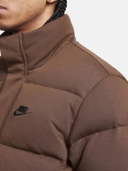 NIKE Sportswear Oversized Puffer Зимова куртка Без підкладки коричневий