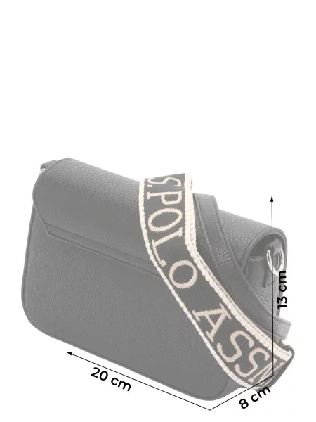 U.S. POLO ASSN. Geantă de umăr negru