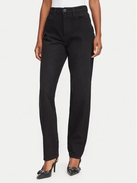Guess tapered traperice za žene NEW MOM crna