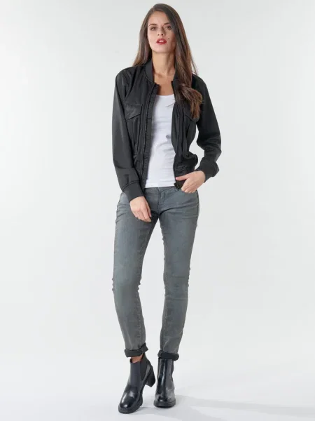 Skinny fit džínsy G-star Raw skinny fit sivá