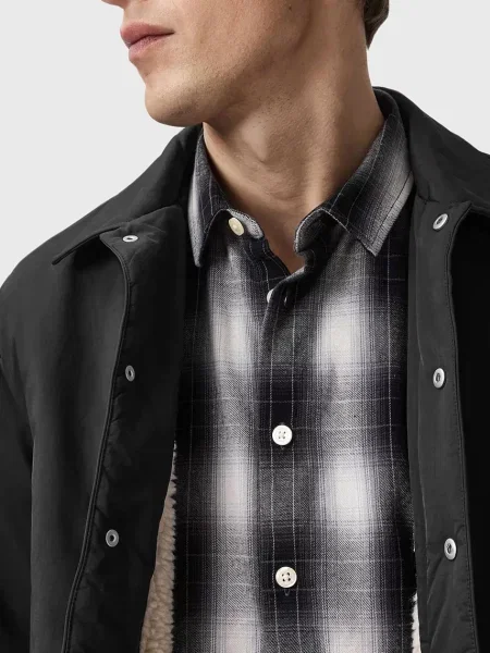 Демисезонная куртка Allsaints черная