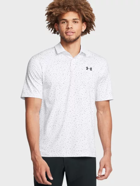 Спортивная футболка Under Armour с принтом белая