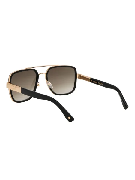 Ochelari de soare Dsquared2 Eyewear cu autograf negru
