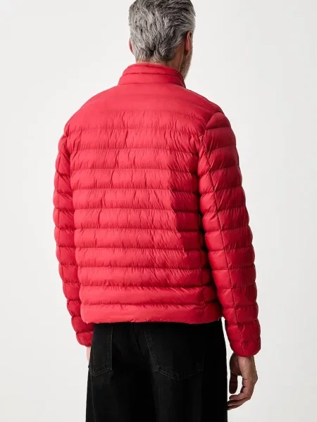 Tommy Hilfiger kurtka pikowana czerwona